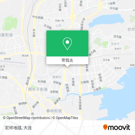 宏祥地毯地图