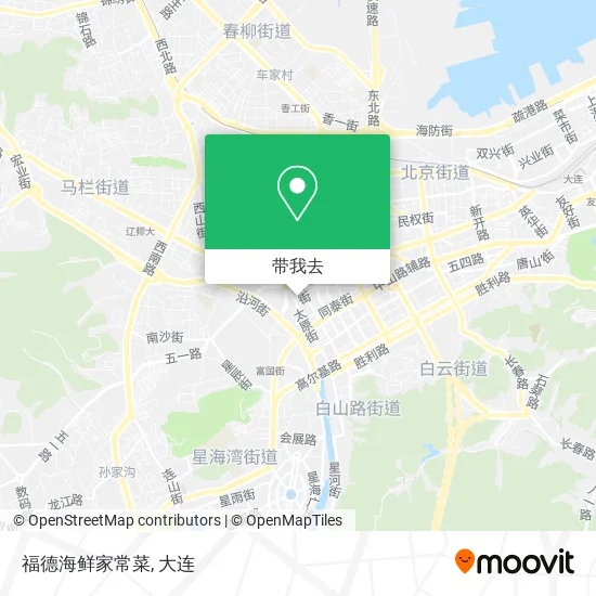 福德海鲜家常菜地图