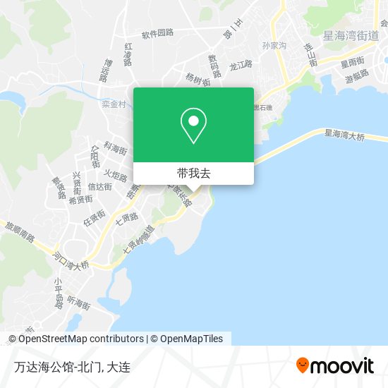 万达海公馆-北门地图