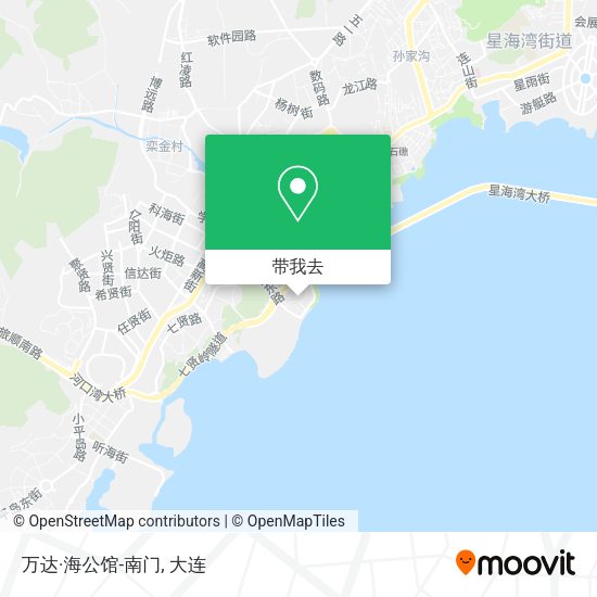 万达·海公馆-南门地图