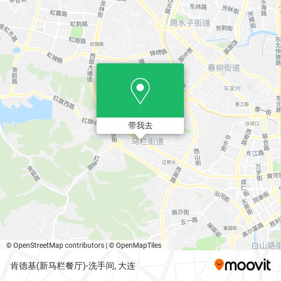 肯德基(新马栏餐厅)-洗手间地图