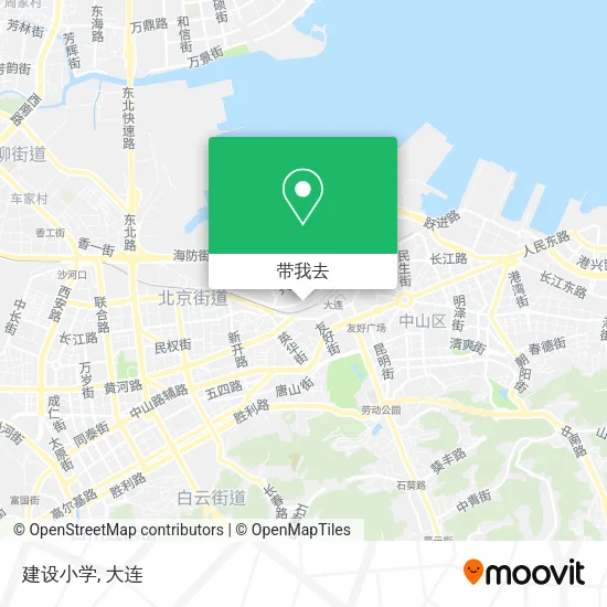 建设小学地图