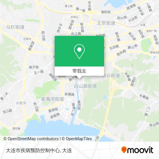 大连市疾病预防控制中心地图