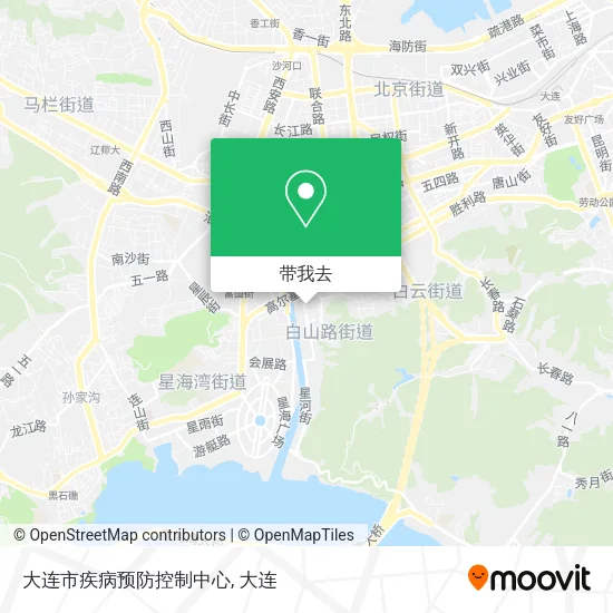 大连市疾病预防控制中心地图