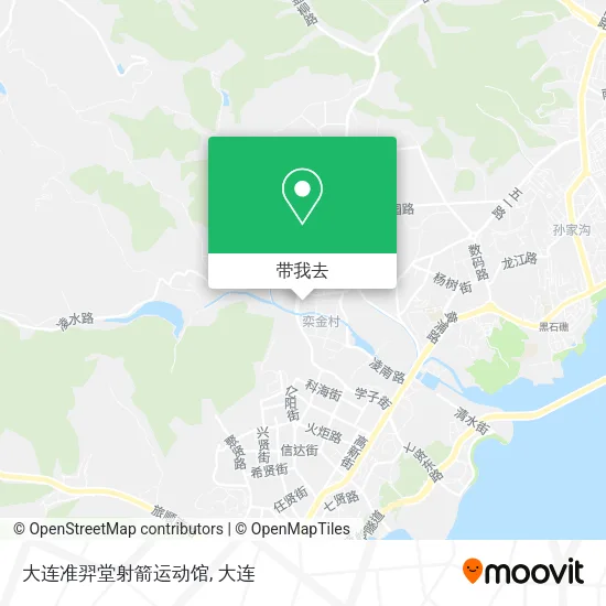 大连准羿堂射箭运动馆地图