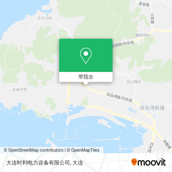 大连时利电力设备有限公司地图