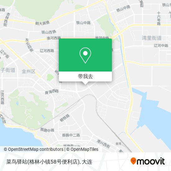菜鸟驿站(格林小镇58号便利店)地图