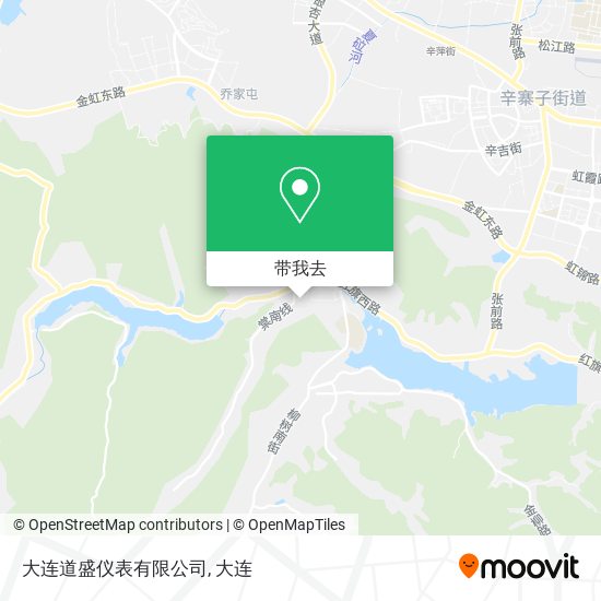 大连道盛仪表有限公司地图