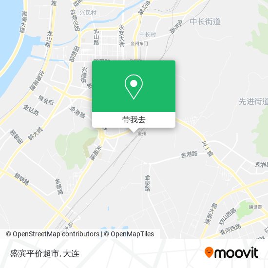 盛滨平价超市地图