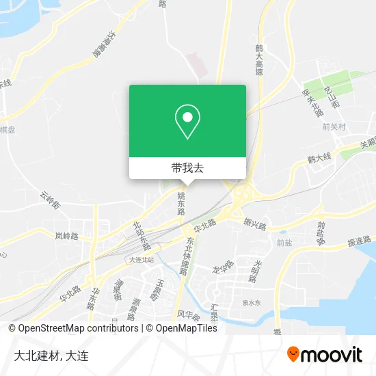 大北建材地图