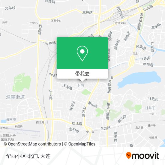 华西小区-北门地图