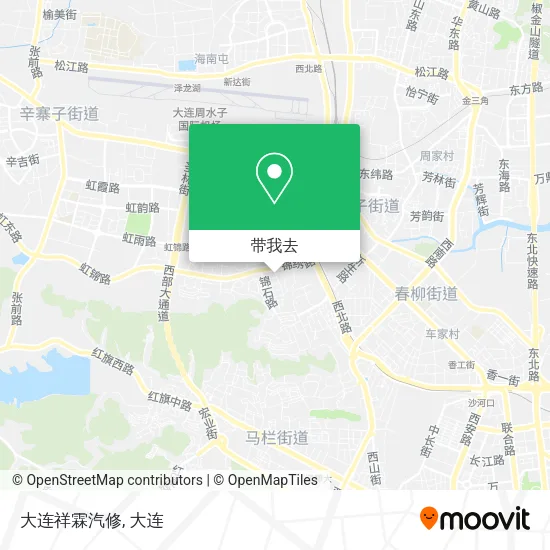 大连祥霖汽修地图
