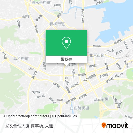 宝发金钻大厦-停车场地图