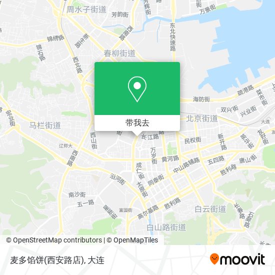 麦多馅饼(西安路店)地图