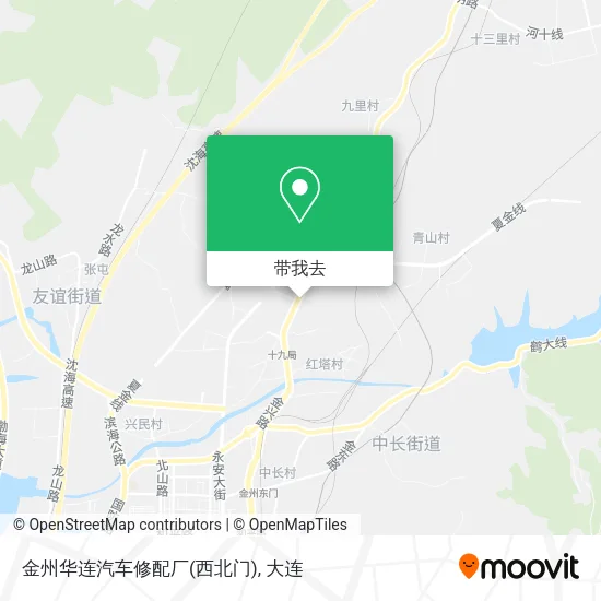 金州华连汽车修配厂(西北门)地图