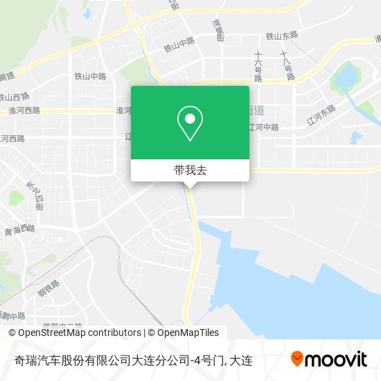 奇瑞汽车股份有限公司大连分公司-4号门地图