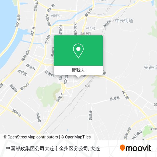 中国邮政集团公司大连市金州区分公司地图