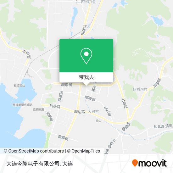 大连今隆电子有限公司地图