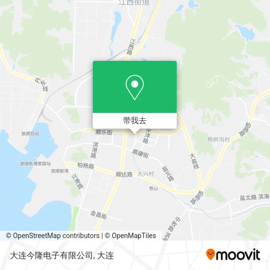 大连今隆电子有限公司地图