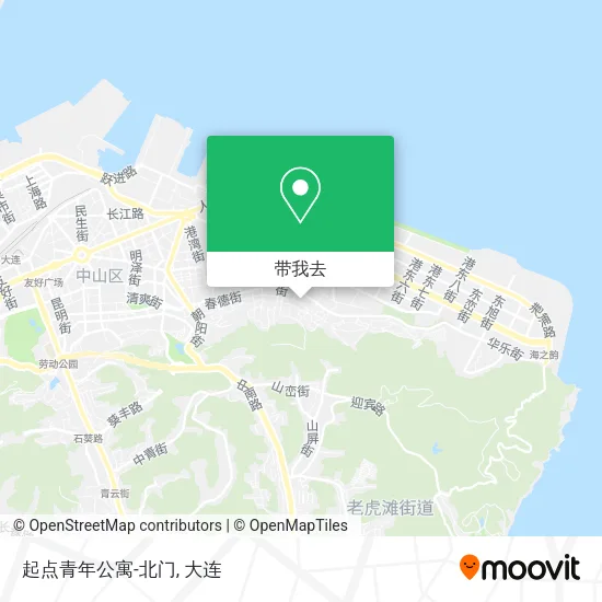 起点青年公寓-北门地图