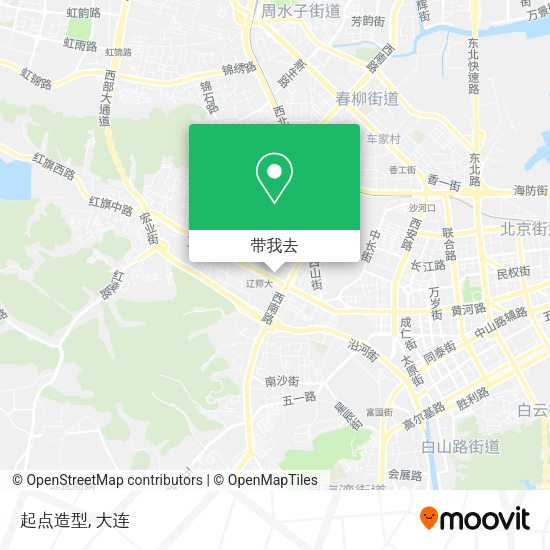 起点造型地图