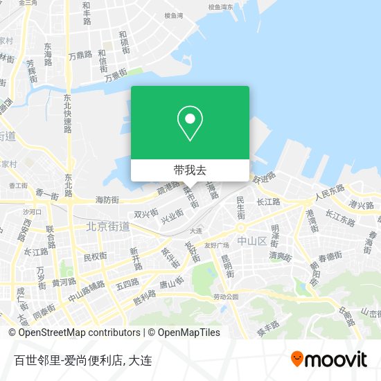 百世邻里-爱尚便利店地图
