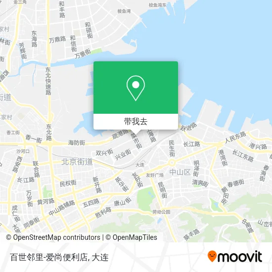 百世邻里-爱尚便利店地图