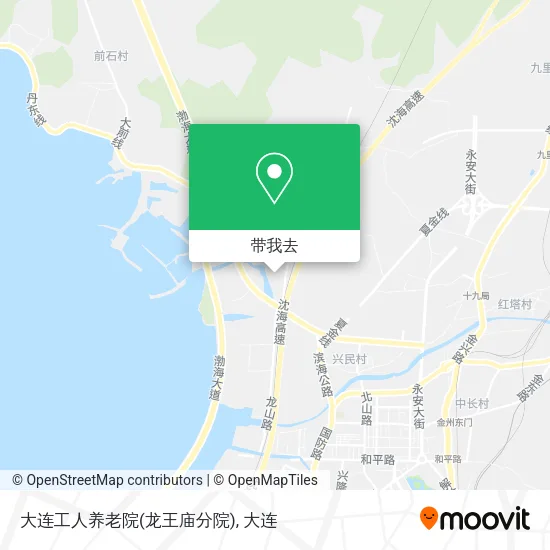 大连工人养老院(龙王庙分院)地图