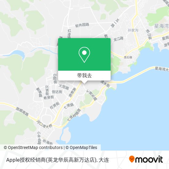 Apple授权经销商(英龙华辰高新万达店)地图