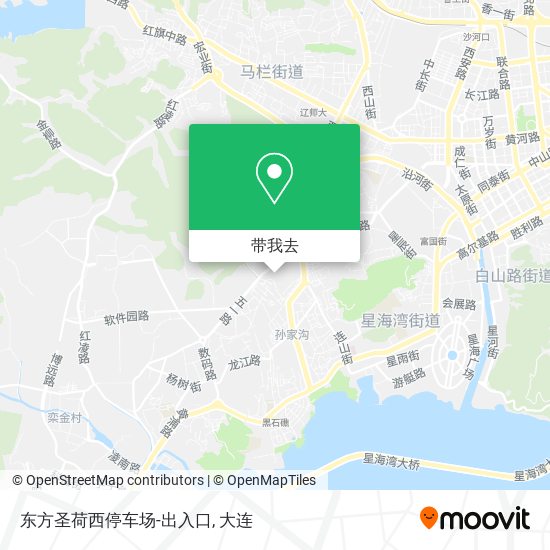 东方圣荷西停车场-出入口地图