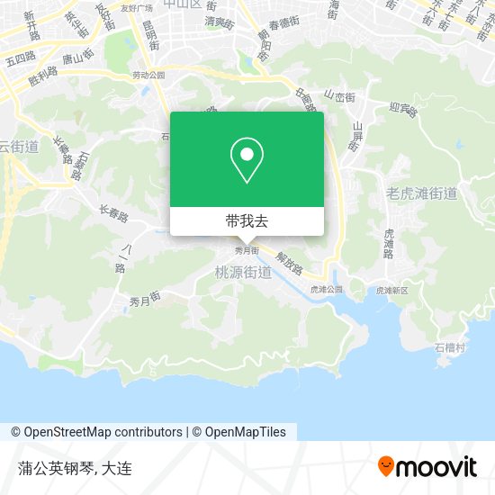 蒲公英钢琴地图