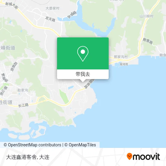大连鑫港客舍地图