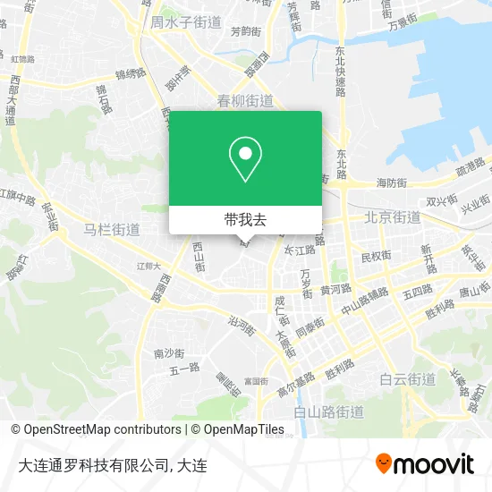 大连通罗科技有限公司地图