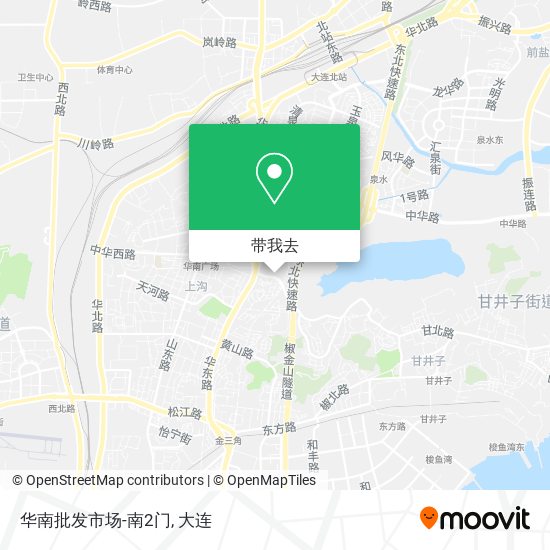 华南批发市场-南2门地图