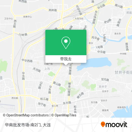 华南批发市场-南2门地图