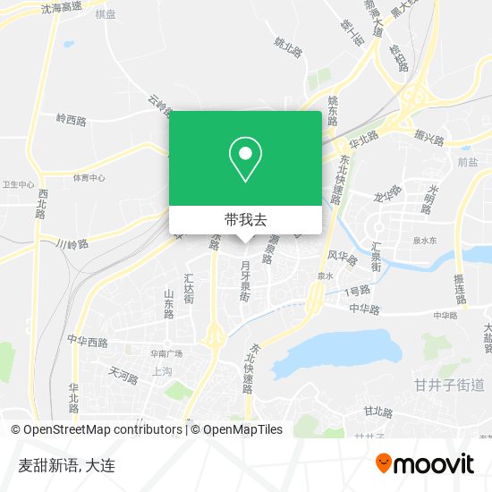 麦甜新语地图