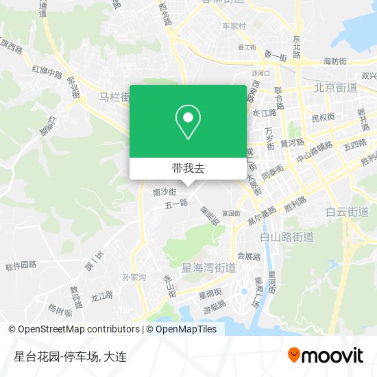 星台花园-停车场地图