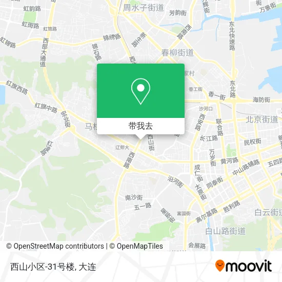 西山小区-31号楼地图