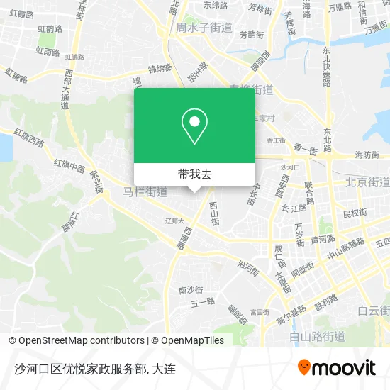 沙河口区优悦家政服务部地图