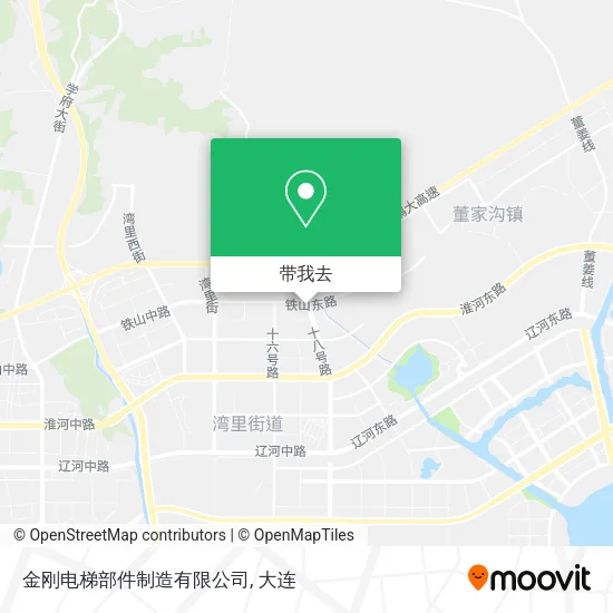金刚电梯部件制造有限公司地图