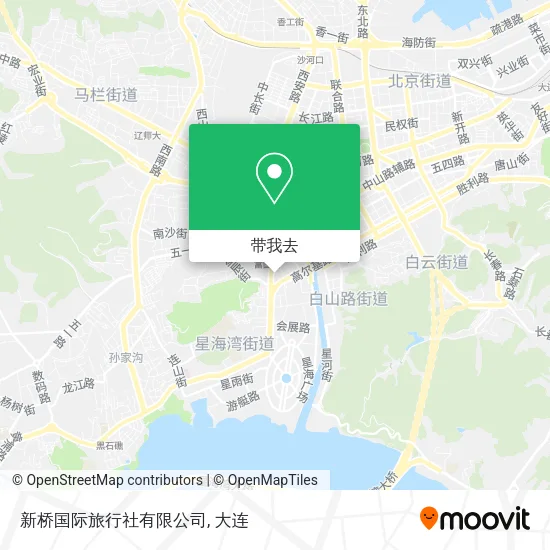 新桥国际旅行社有限公司地图