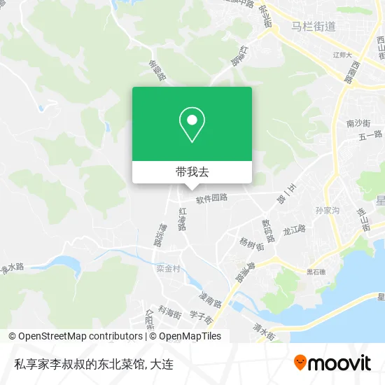 私享家李叔叔的东北菜馆地图