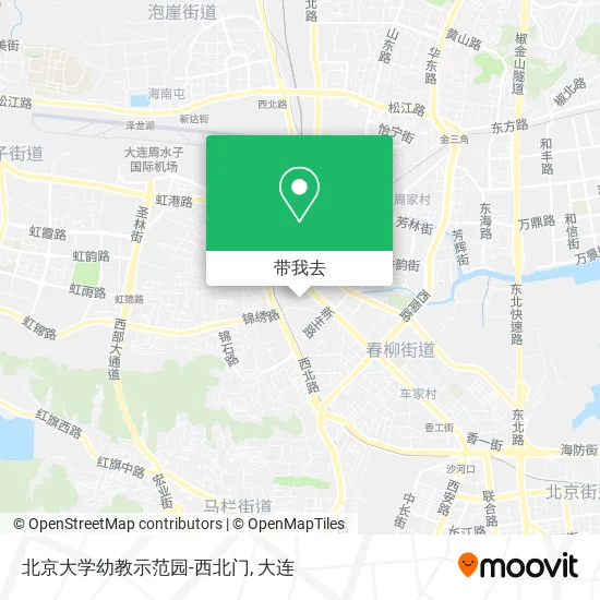北京大学幼教示范园-西北门地图