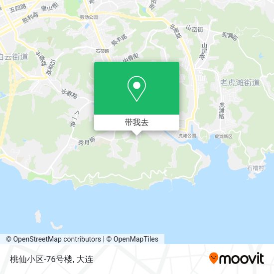 桃仙小区-76号楼地图