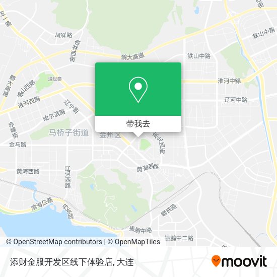 添财金服开发区线下体验店地图