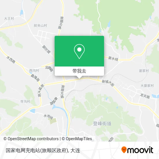 国家电网充电站(旅顺区政府)地图