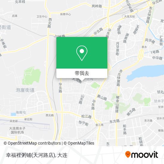 幸福裡粥铺(天河路店)地图