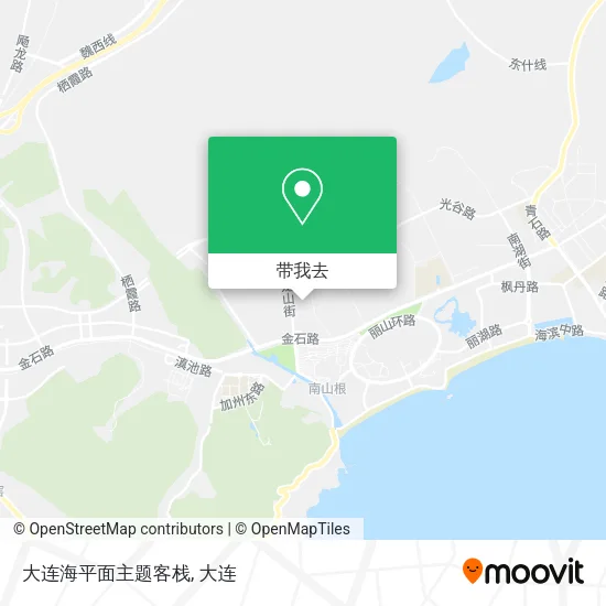 大连海平面主题客栈地图