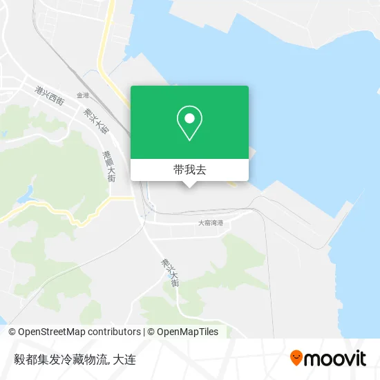 毅都集发冷藏物流地图