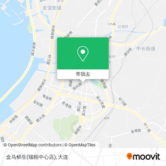 盒马鲜生(瑞栢中心店)地图